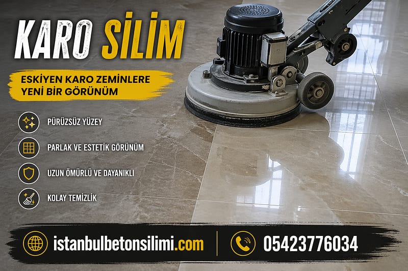 Beton zemin silimi – Avcılar | Parlak ve dayanıklı zeminler